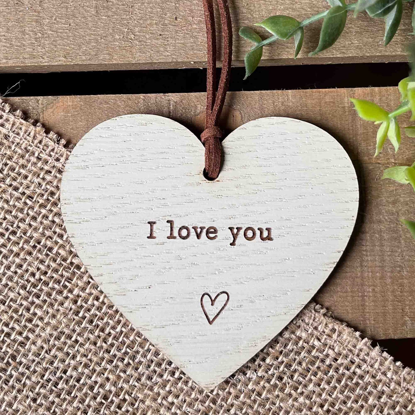 I Love You Message Heart Gift