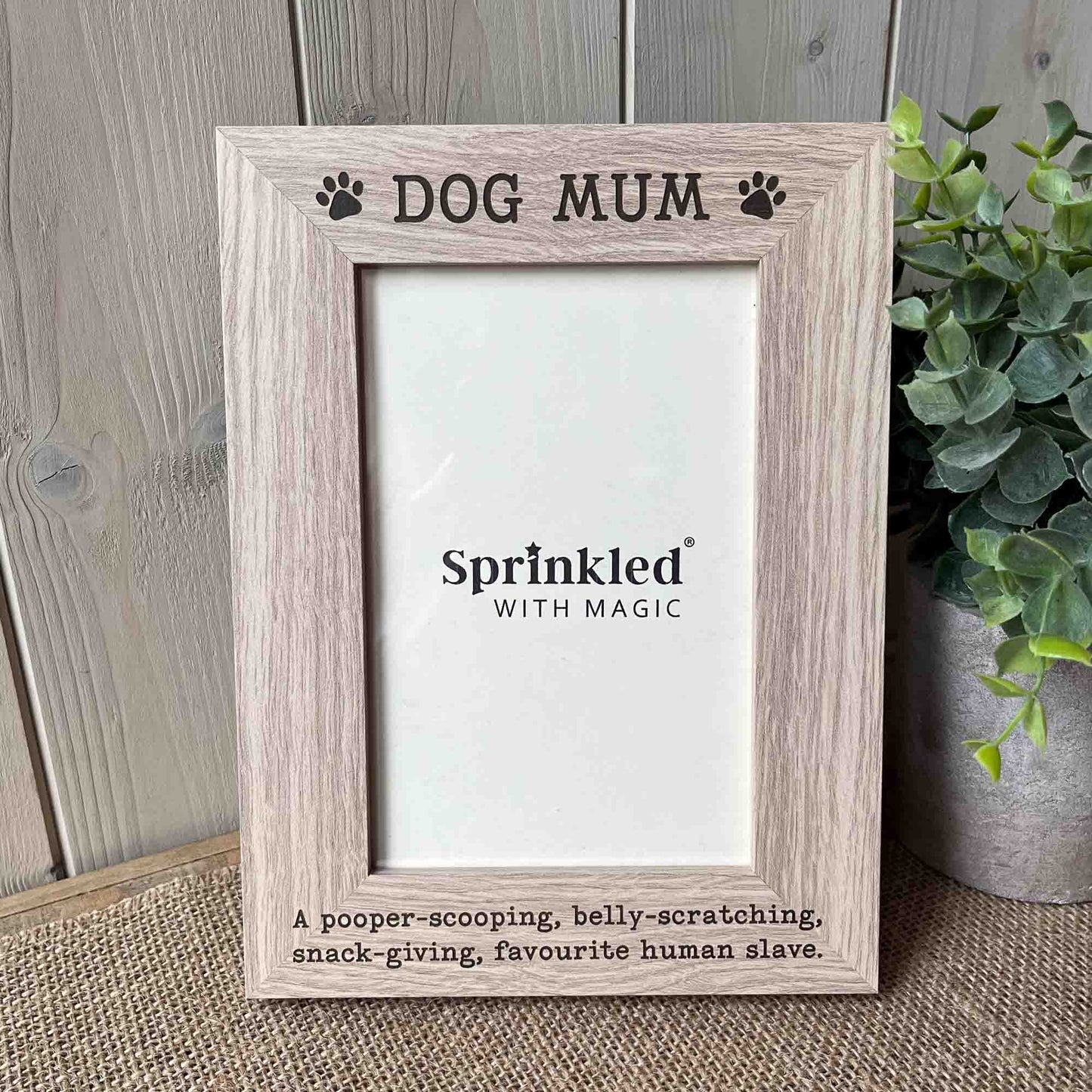 Dog Mum Photo Frame
