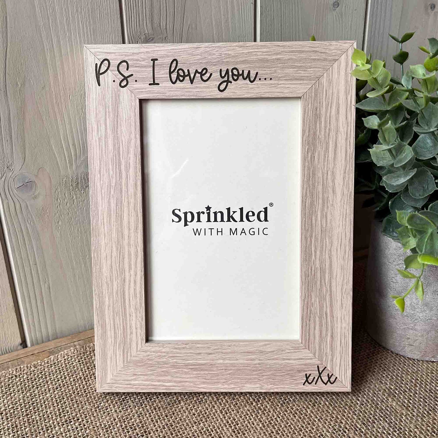 P.S. I Love You Photo Frame