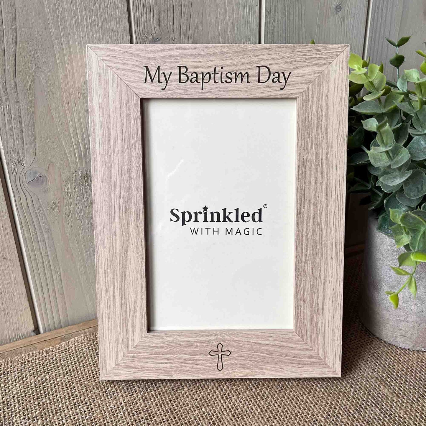My Baptism Day Photo Frame