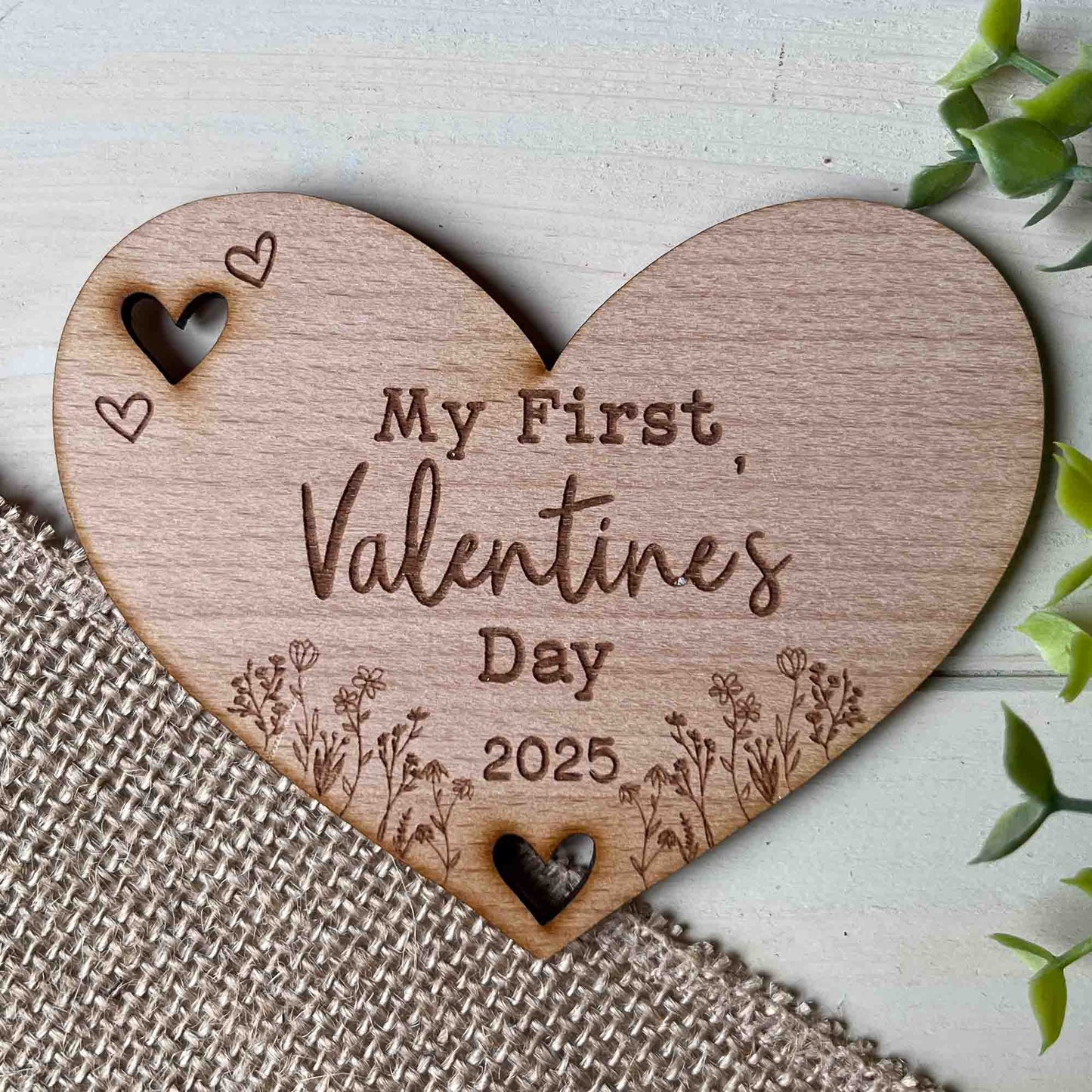 Baby's First Valentine's Plaque