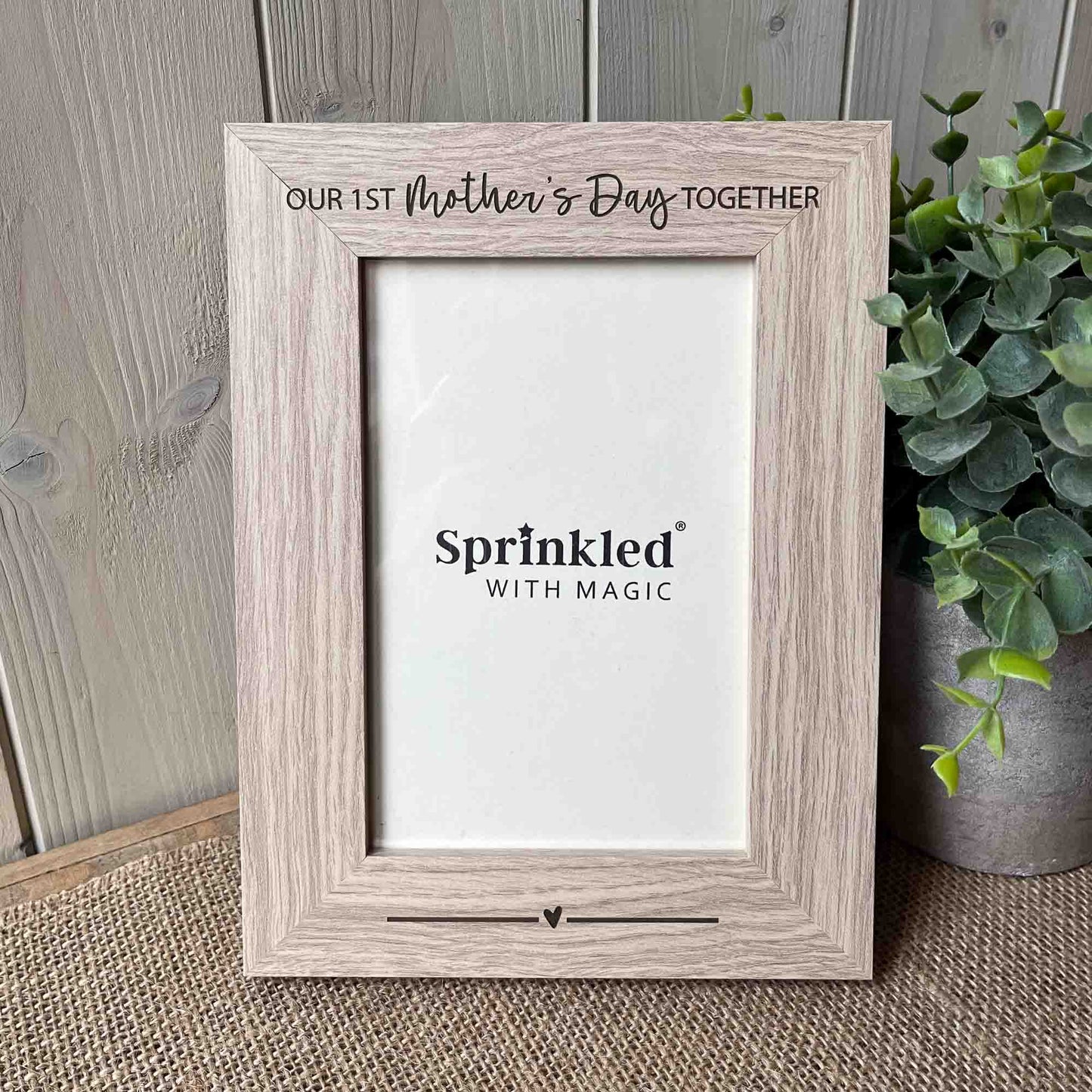 Our 1st Mother's Day Together Photo Frame