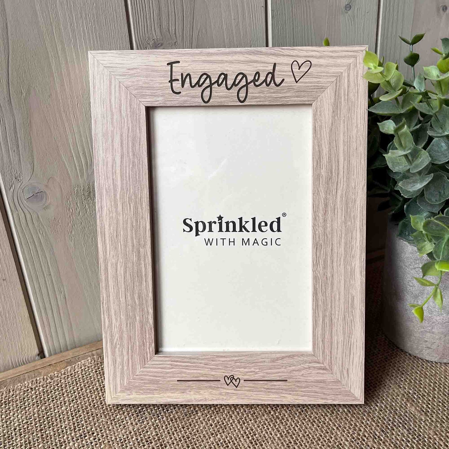 Engaged Photo Frame