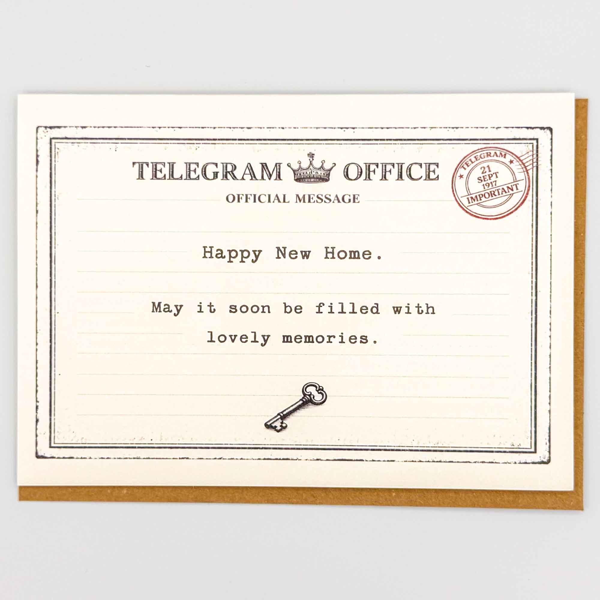Happy New Home Telegram Card – Sprinkled with Magic Trade