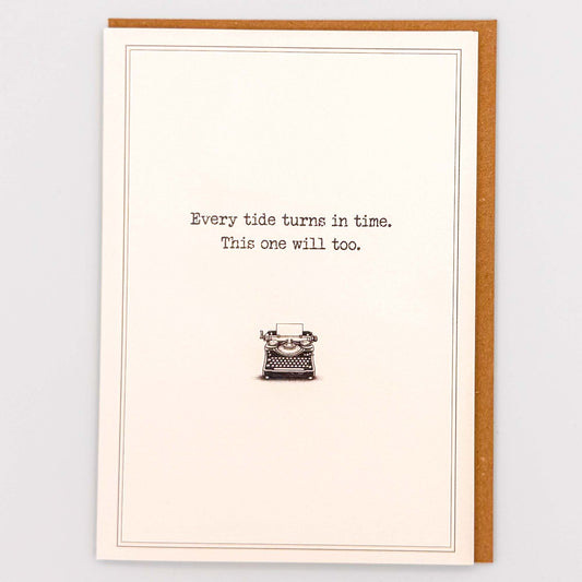 Every Tide Turns In Time Card