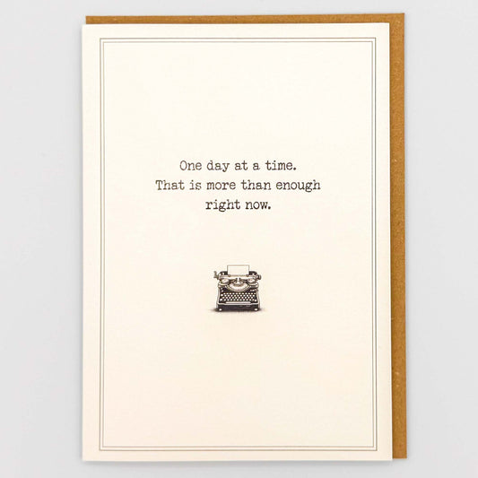 One Day At A Time Card