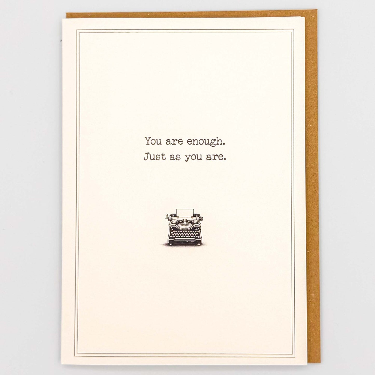 You Are Enough Card