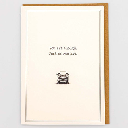 You Are Enough Card