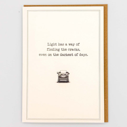 Light Has A Way Card