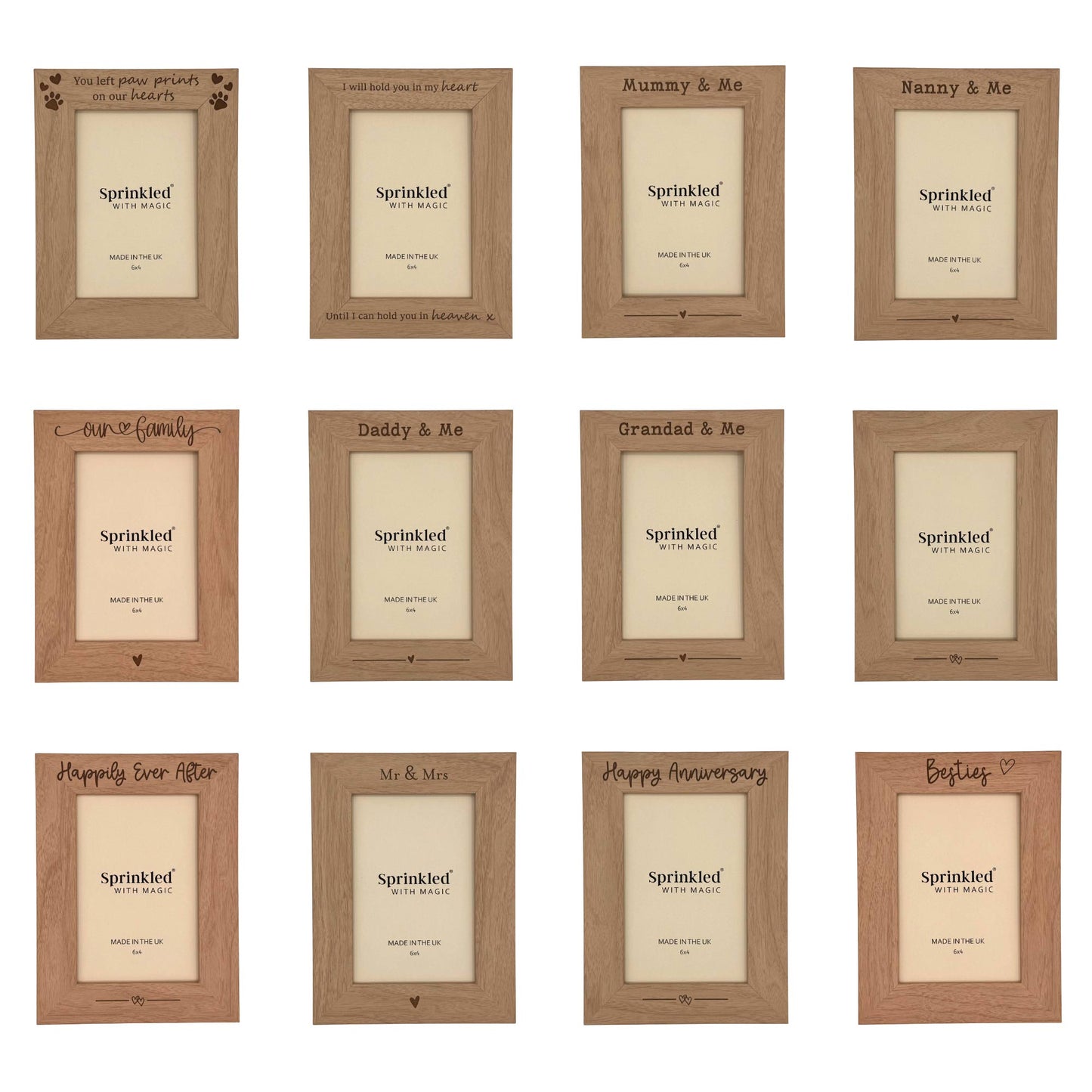 Bestselling Photo Frame Starter Pack - 36 Frames