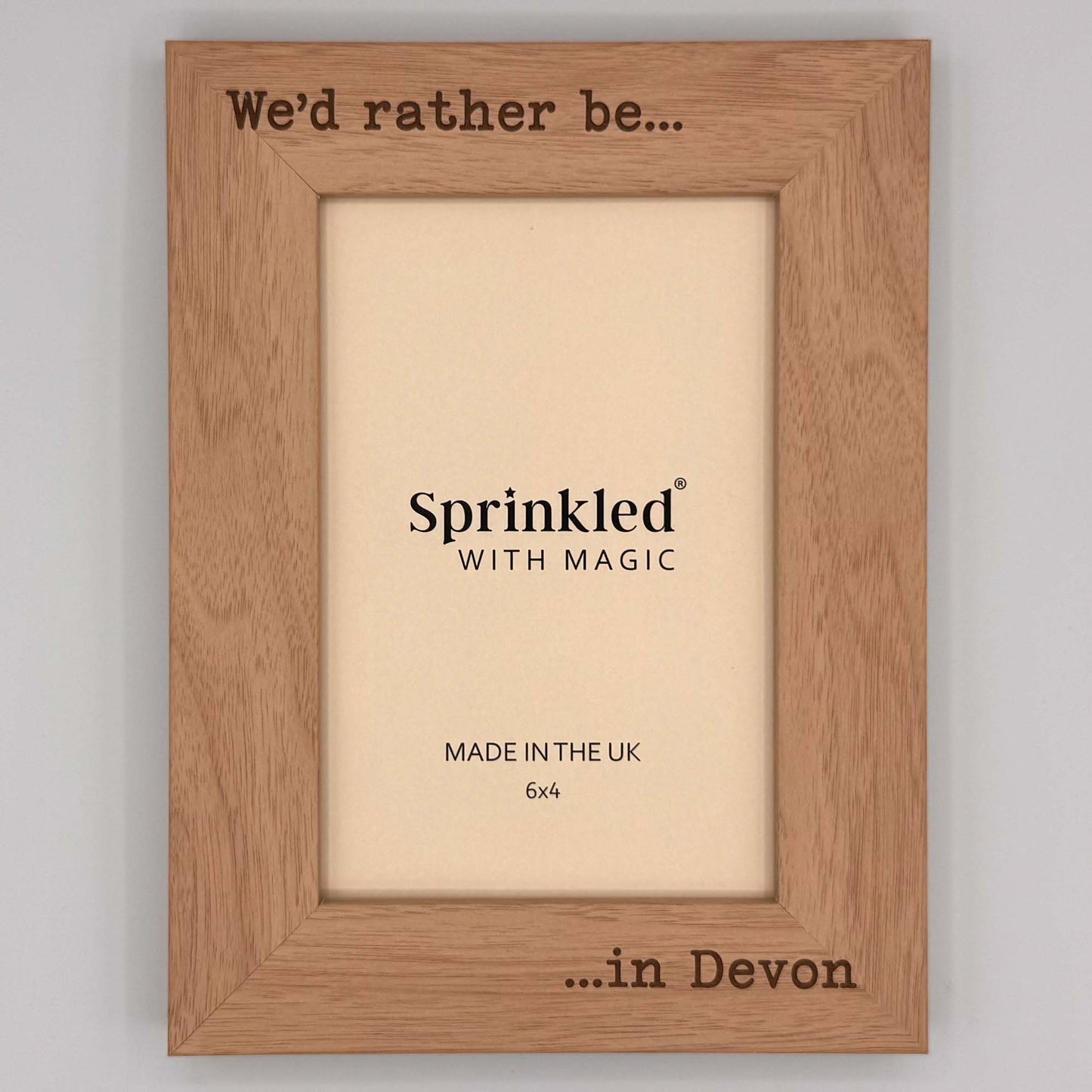 We'd Rather Be…Photo Frame - Personalised