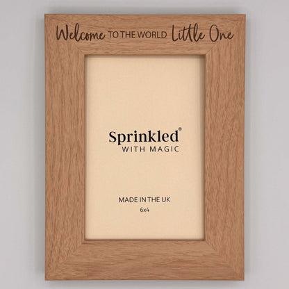 Welcome To The World Photo Frame