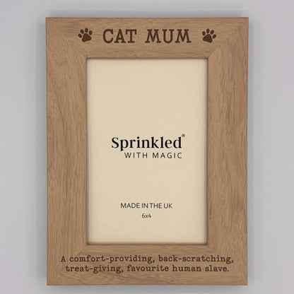 Cat Mum Photo Frame