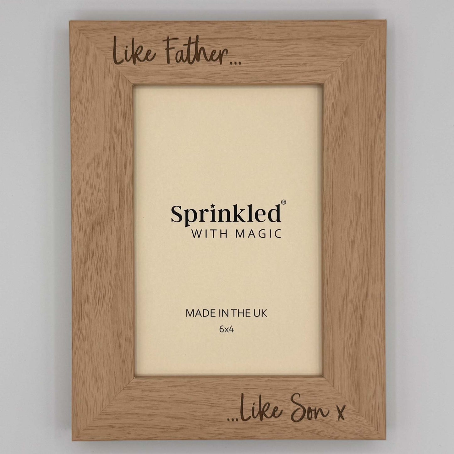 Like Father, Like Son Photo Frame
