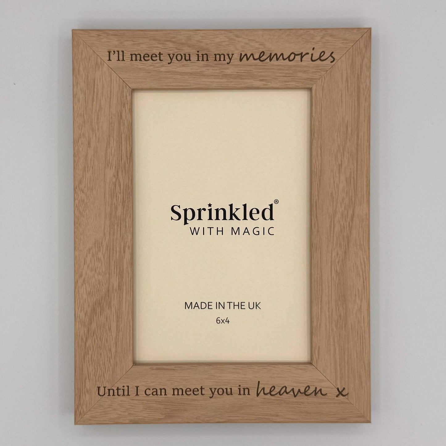 Memorial Photo Frame - I'll Meet You In My Memories