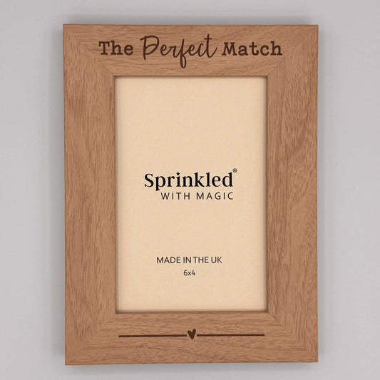 The Perfect Match Photo Frame