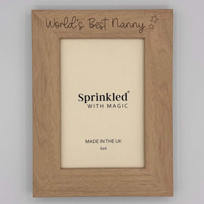 World's Best Nanny Photo Frame