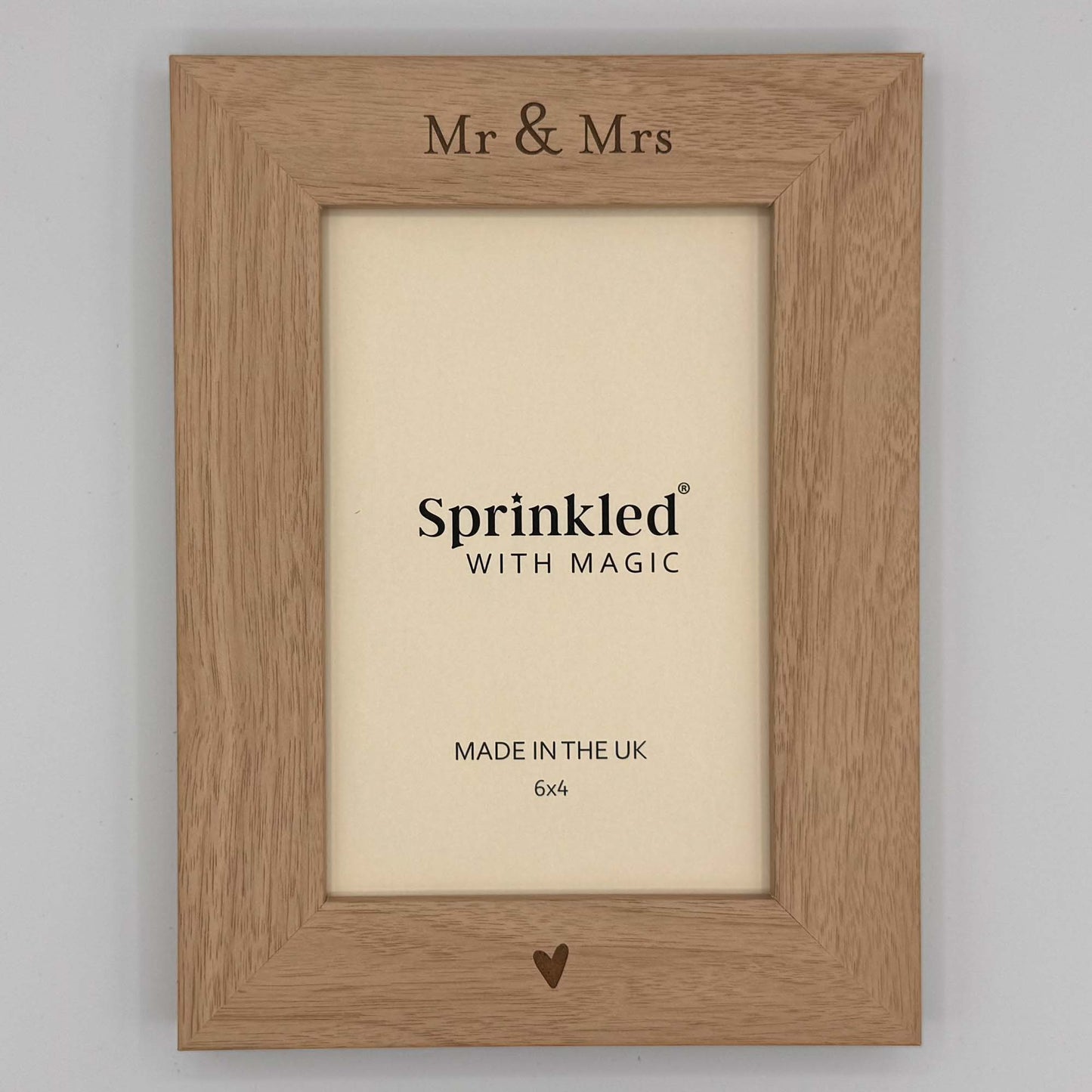 Mr & Mrs Photo Frame