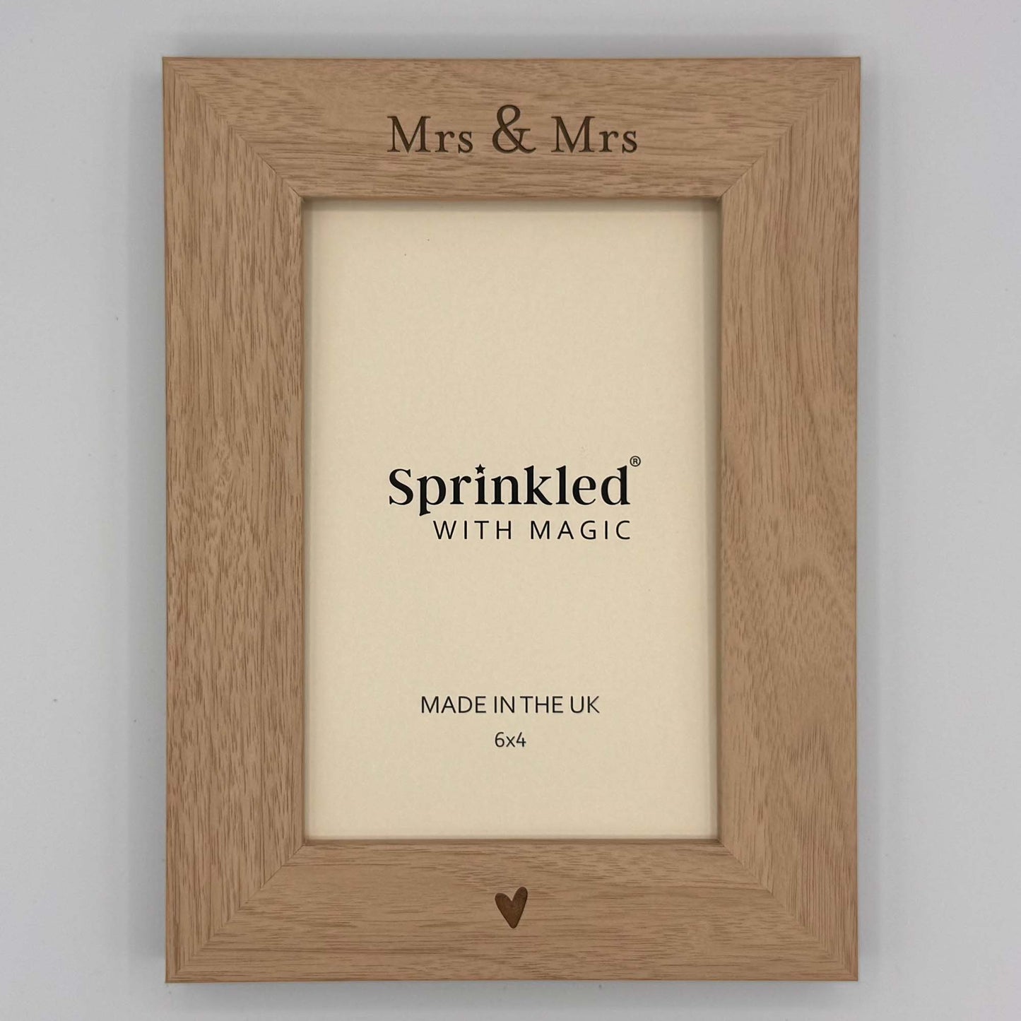 Mrs & Mrs Photo Frame