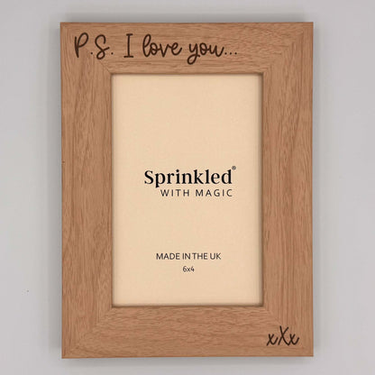 P.S. I Love You Photo Frame