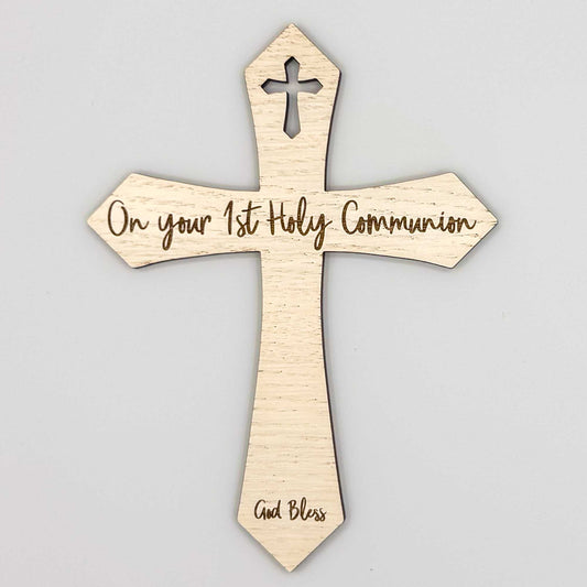 First Holy Communion Wooden Cross