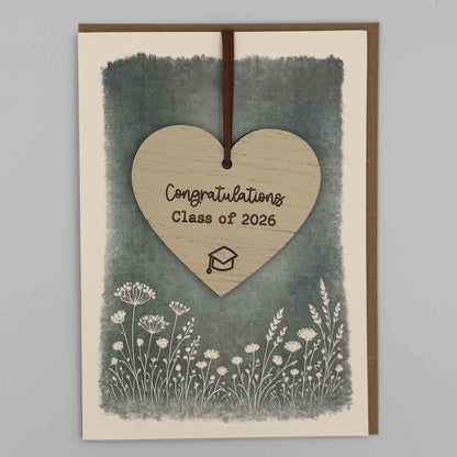 Keepsake Card - Congratulations Class Of Heart