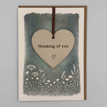 Keepsake Card - Thinking Of You Heart
