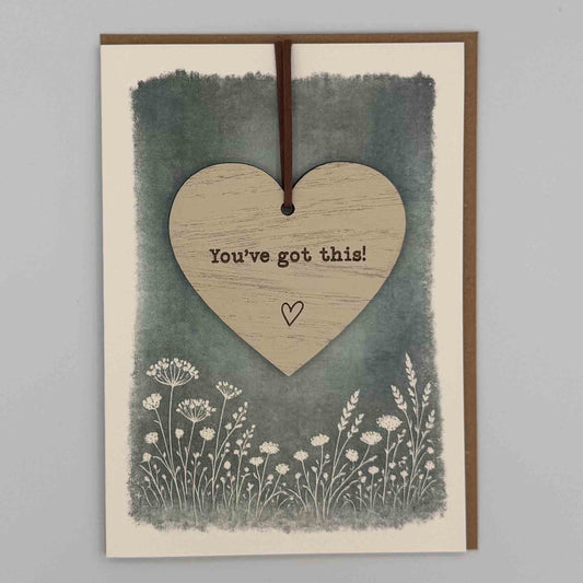 Keepsake Card - You've Got This! Heart