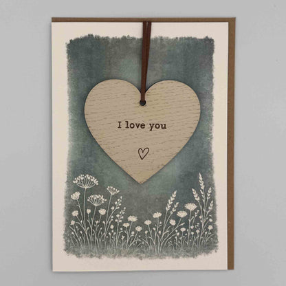 Keepsake Card - I Love You Heart