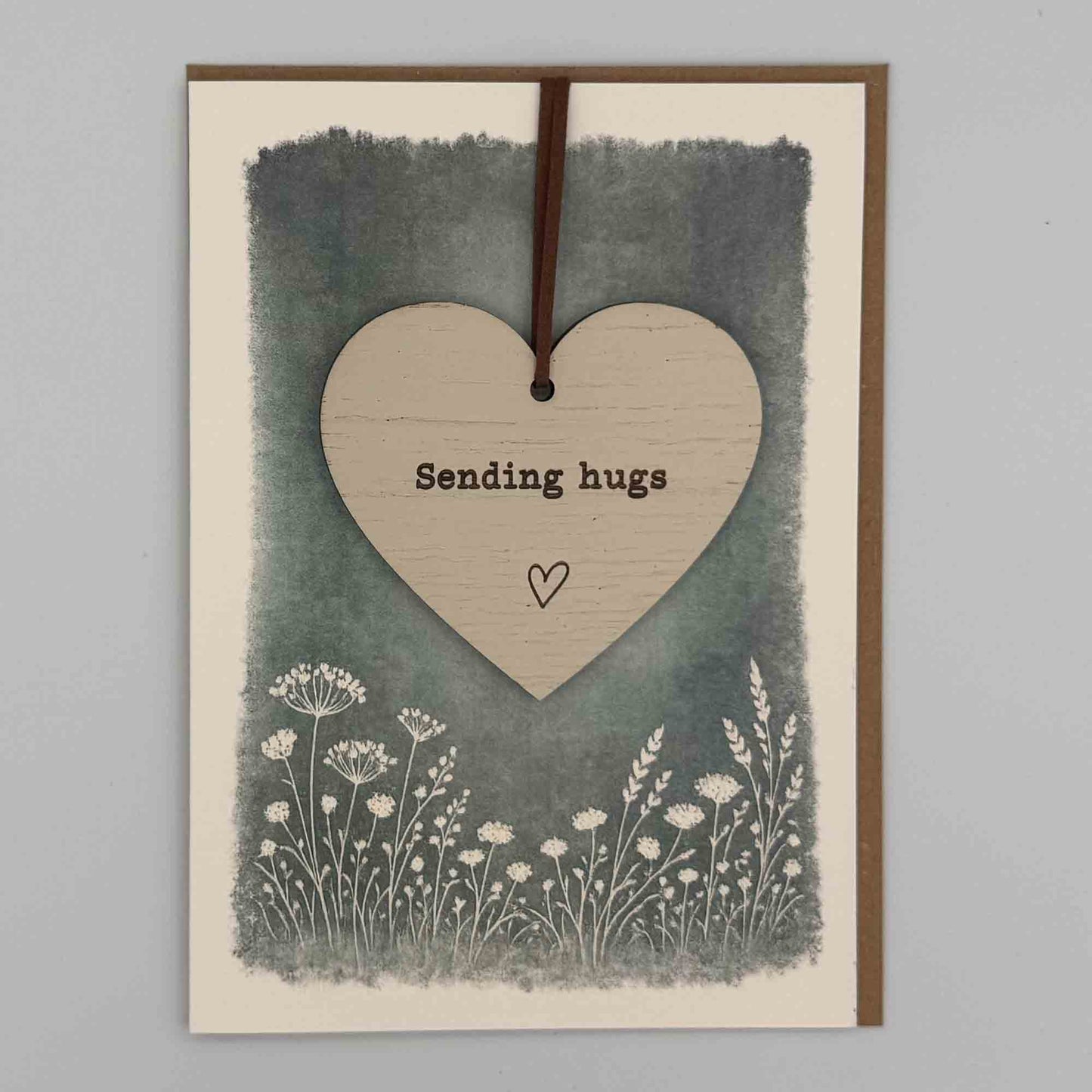 Keepsake Card - Sending Hugs Heart
