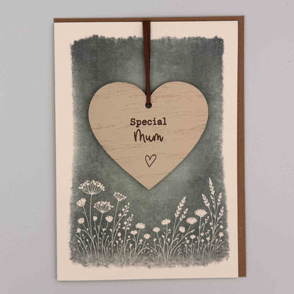 Keepsake Card - Special Mum Heart