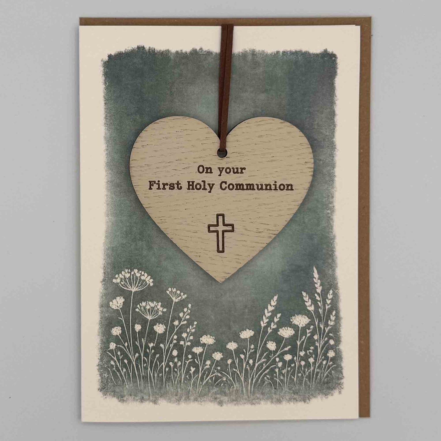 Keepsake Card - On Your 1st Holy Communion Heart