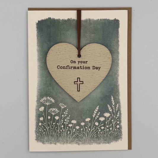 Keepsake Card - On Your Confirmation Day Heart