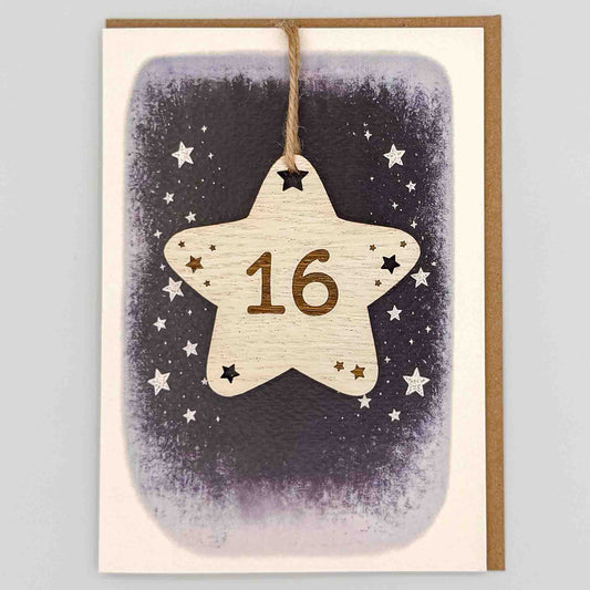 Keepsake Card - 16 Star