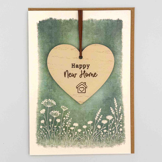 Keepsake Card - Happy New Home Heart