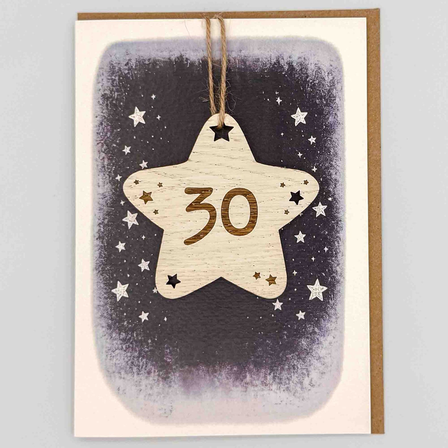 Keepsake Card - 30 Star
