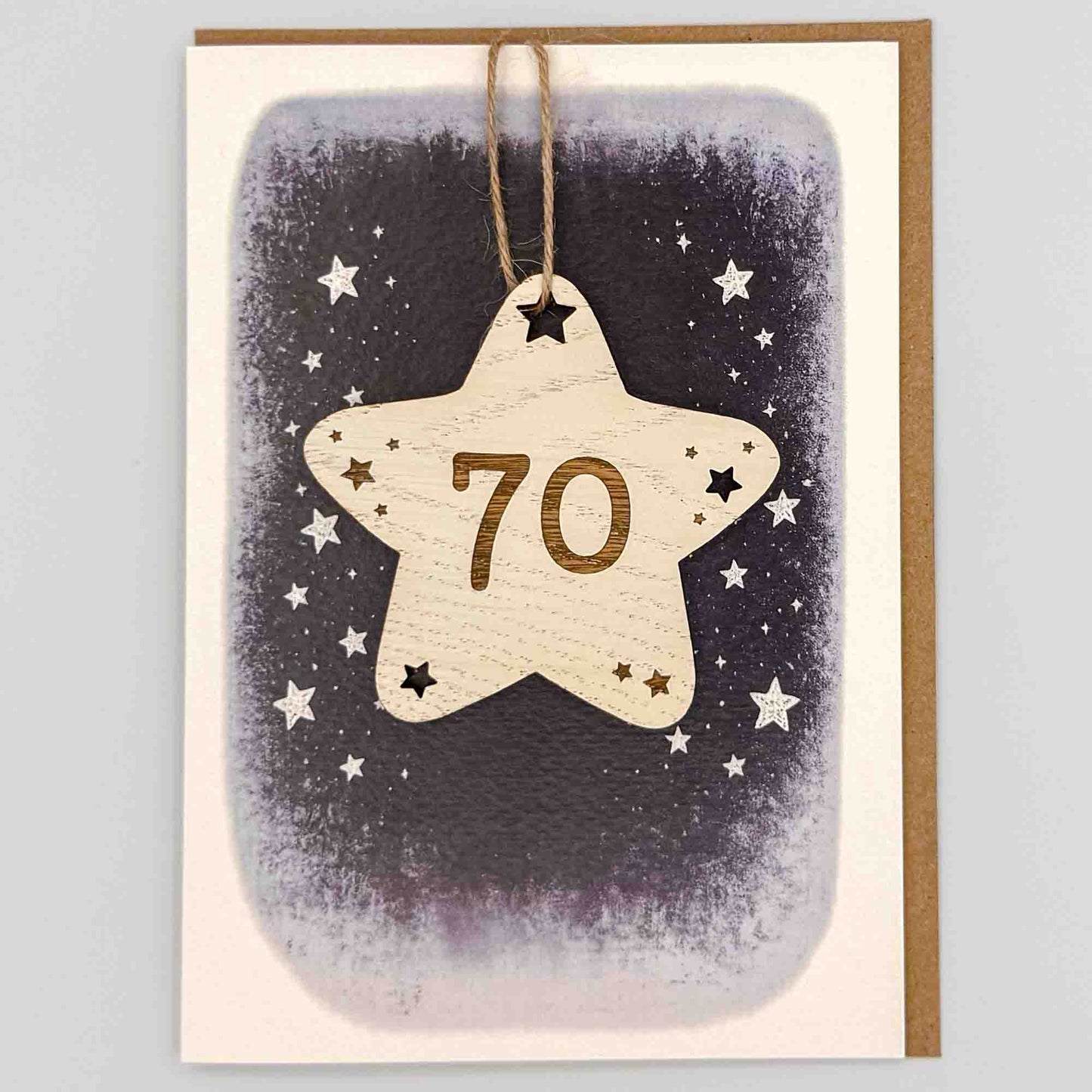 Keepsake Card - 70 Star