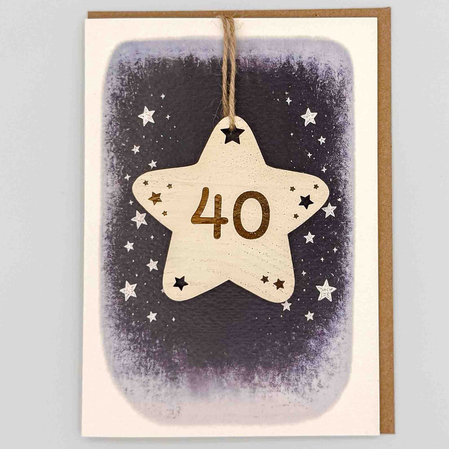 Keepsake Card - 40 Star