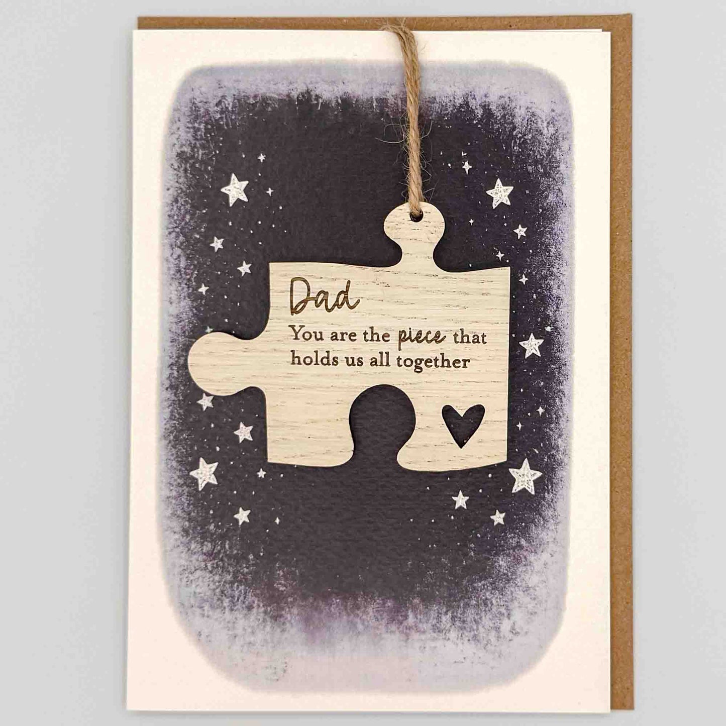 Keepsake Card - Dad - Hold Us Together Jigsaw