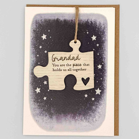 Keepsake Card - Grandad - Hold Us Together Jigsaw