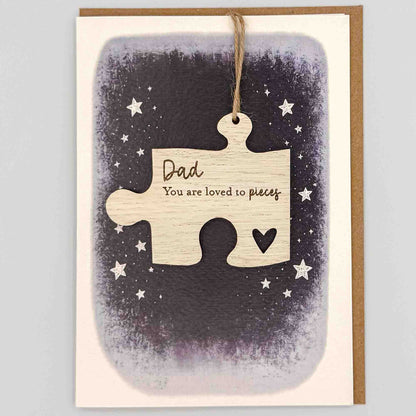 Keepsake Card - Dad - Loved To Pieces Jigsaw