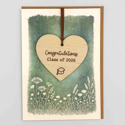 Keepsake Card - Congratulations Class Of Heart