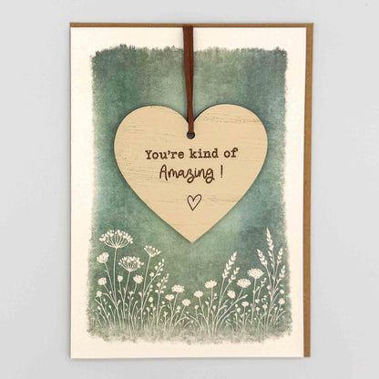 Keepsake Card - You're Kind Of Amazing Heart