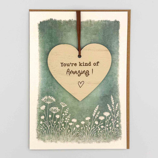 Keepsake Card - You're Kind Of Amazing Heart