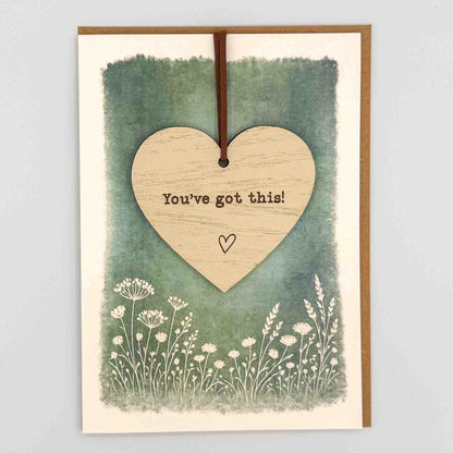 Keepsake Card - You've Got This! Heart