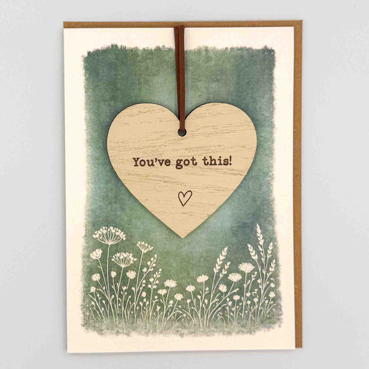 Keepsake Card - You've Got This! Heart