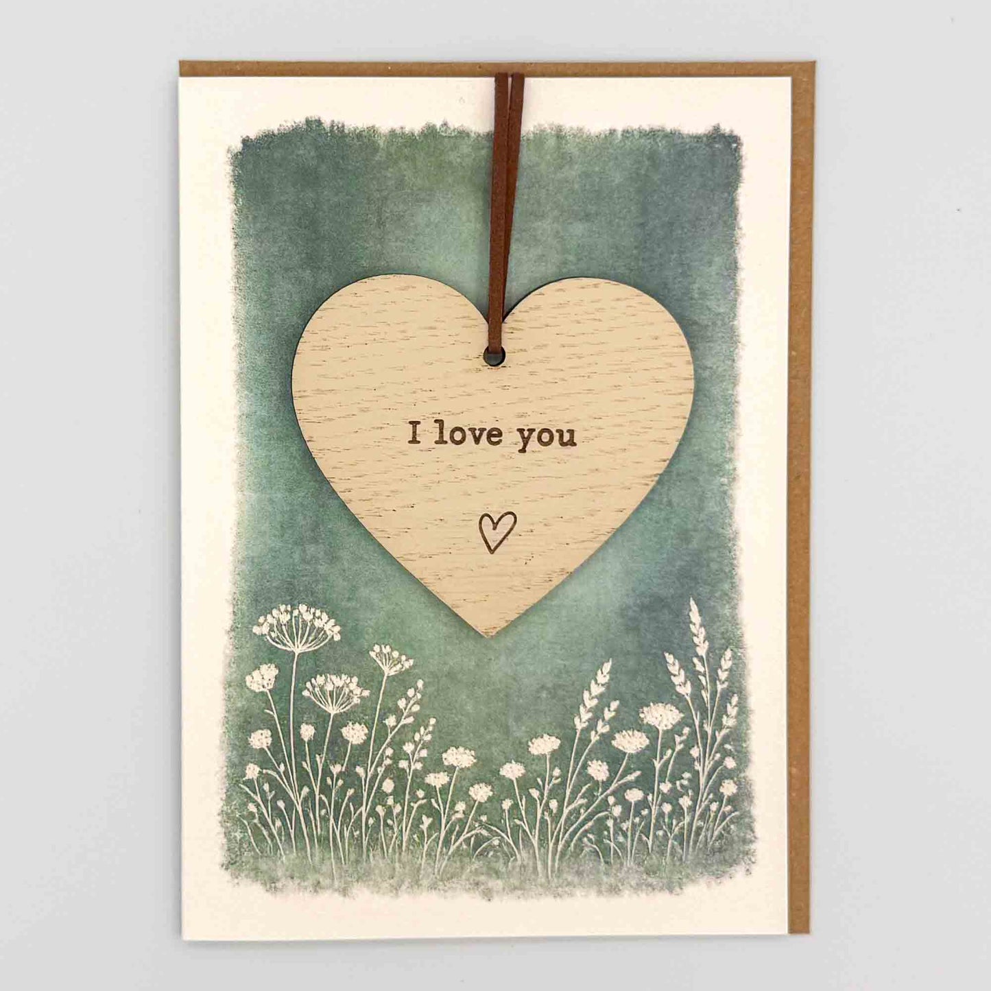 Keepsake Card - I Love You Heart