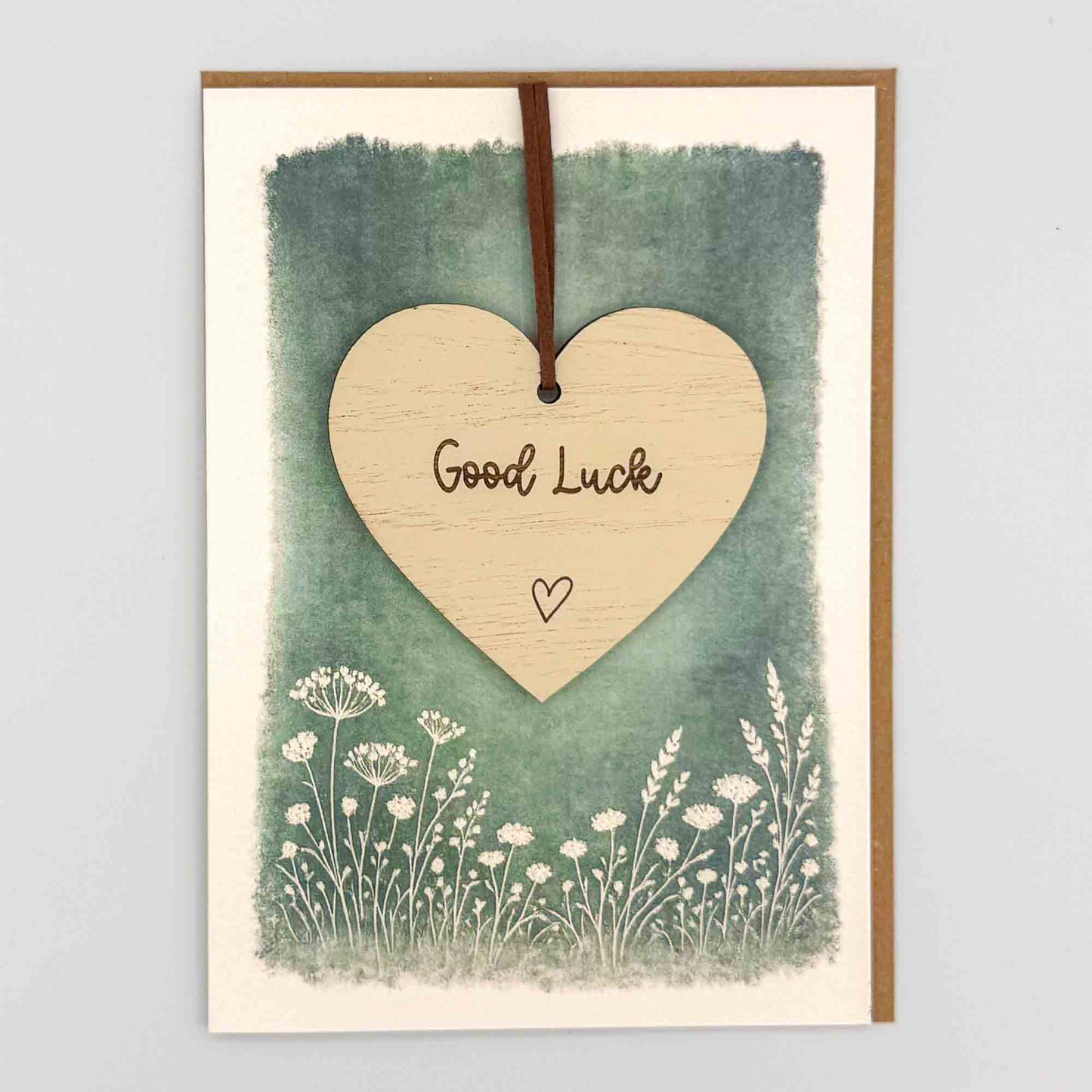 Keepsake Card - Good Luck (Heart) Heart