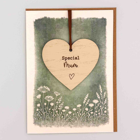 Keepsake Card - Special Mum Heart