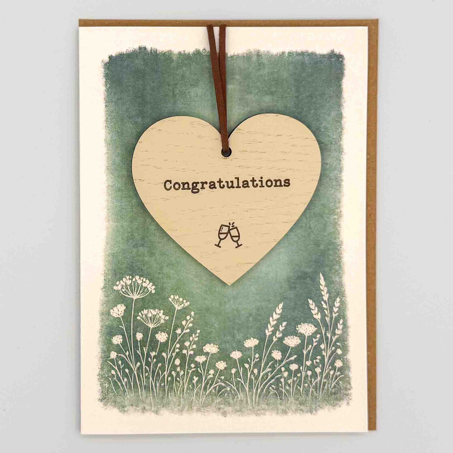 Keepsake Card - Congratulations Heart